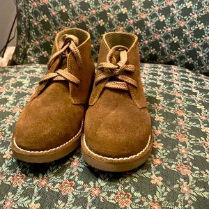 Boys Brand New Suede kids Calvert JCREW boots